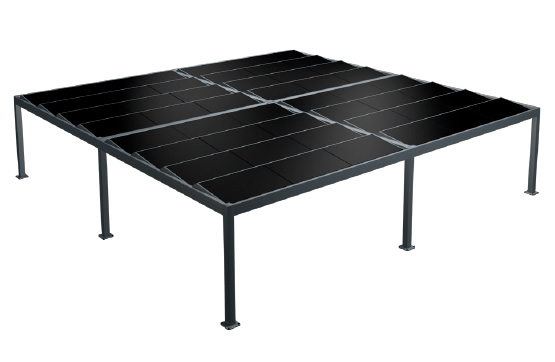 Pergosolar modèle assemblage
