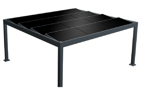 Pergosolar modèle îlot